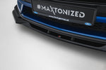 Maxton Parts - Frontlippe V.2 passend für Ford Mustang GT Mk7 schwarz Hochglanz