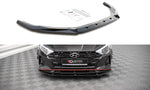 Maxton Parts - Frontlippe V.2 passend für Hyundai I20 N Mk3 schwarz Hochglanz