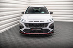 Maxton Parts - Frontlippe V.2 passend für Hyundai Kona N Mk1 schwarz Hochglanz