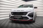 Maxton Parts - Frontlippe V.2 passend für Hyundai Kona N Mk1 schwarz Hochglanz