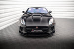 Maxton Parts - Frontlippe V.2 passend für Jaguar F-Type Mk1 FL schwarz Hochglanz