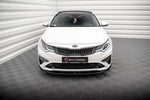Maxton Parts - Frontlippe V.2 passend für Kia Optima Mk4 FL schwarz Hochglanz