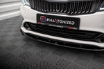 Maxton Parts - Frontlippe V.2 passend für Kia Optima Mk4 FL schwarz Hochglanz