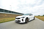 Maxton Parts - Frontlippe V.2 passend für Kia Stinger GT / GT-Line / Standard Mk1 schwarz Hochglanz