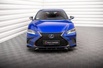 Maxton Parts - Frontlippe V.2 passend für Lexus ES F Sport Mk7 schwarz Hochglanz