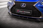 Maxton Parts - Frontlippe V.2 passend für Lexus ES F Sport Mk7 schwarz Hochglanz