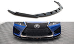 Maxton Parts - Frontlippe V.2 passend für Lexus GS F Mk4 FL schwarz Hochglanz