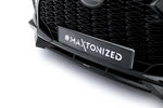 Maxton Parts - Frontlippe V.2 passend für Lexus IS 500 Mk3 Facelift 2 (XE30) schwarz Hochglanz