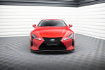 Maxton Parts - Frontlippe V.2 passend für Lexus LC 500 schwarz Hochglanz