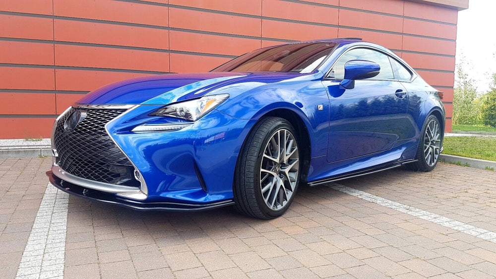 Maxton Parts - Frontlippe V.2 passend für Lexus Rc Carbon Look