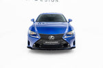 Maxton Parts - Frontlippe V.2 passend für Lexus RC Mk1 schwarz Hochglanz