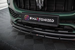 Maxton Parts - Frontlippe V.2 passend für Maserati Levante Mk1 schwarz Hochglanz