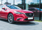 Maxton Parts - Frontlippe V.2 passend für Mazda 6 GJ (Mk3) FL schwarz Hochglanz