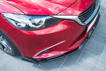 Maxton Parts - Frontlippe V.2 passend für Mazda 6 GJ (Mk3) FL schwarz Hochglanz