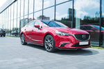 Maxton Parts - Frontlippe V.2 passend für Mazda 6 GJ (Mk3) FL schwarz Hochglanz