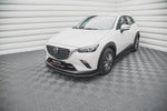 Maxton Parts - Frontlippe V.2 passend für Mazda CX-3 schwarz Hochglanz