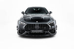 Maxton Parts - Frontlippe V.2 passend für Mercedes-AMG CLE 53 C236 schwarz Hochglanz