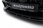 Maxton Parts - Frontlippe V.2 passend für Mercedes-AMG CLE 53 C236 schwarz Hochglanz