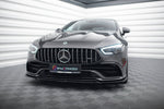 Maxton Parts - Frontlippe V.2 passend für Mercedes-AMG GT 53 4-Door Coupe X290 schwarz Hochglanz