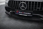 Maxton Parts - Frontlippe V.2 passend für Mercedes-AMG GT 53 4-Door Coupe X290 schwarz Hochglanz