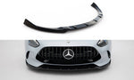 Maxton Parts - Frontlippe V.2 passend für Mercedes-AMG GT 63 / 55 / 63 S E Performance C192 schwarz Hochglanz