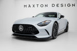 Maxton Parts - Frontlippe V.2 passend für Mercedes-AMG GT 63 / 55 / 63 S E Performance C192 schwarz Hochglanz