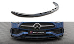 Maxton Parts - Frontlippe V.2 passend für Mercedes C AMG-Line / 43 AMG W206 schwarz Hochglanz