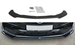 Maxton Parts - Frontlippe V.2 passend für Mercedes CLA A45 AMG C117 FL schwarz Hochglanz