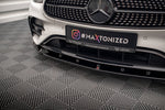 Maxton Parts - Frontlippe V.2 passend für Mercedes E AMG-Line W213 FL schwarz Hochglanz