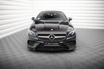 Maxton Parts - Frontlippe V.2 passend für Mercedes E-Klasse W213 Coupe (C238) / Cabriolet (A238) AMG-Line / 53 AMG schwarz Hochglanz