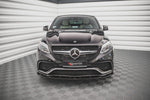 Maxton Parts - Frontlippe V.2 passend für Mercedes GLE Coupe / SUV 63 AMG C292 / W166 schwarz Hochglanz
