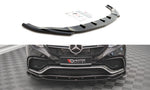Maxton Parts - Frontlippe V.2 passend für Mercedes GLE Coupe / SUV 63 AMG C292 / W166 schwarz Hochglanz