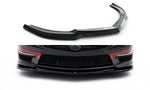 Maxton Parts - Frontlippe V.2 passend für Mercedes SL 63 AMG R231 schwarz Hochglanz