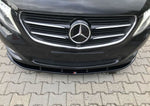 Maxton Parts - Frontlippe V.2 passend für Mercedes V-Klasse W447 schwarz Hochglanz