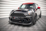 Maxton Parts - Frontlippe V.2 passend für Mini Cooper John Cooper Works R56 schwarz Hochglanz
