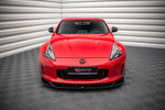 Maxton Parts - Frontlippe V.2 passend für Nissan 370Z FL schwarz Hochglanz