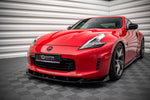 Maxton Parts - Frontlippe V.2 passend für Nissan 370Z FL schwarz Hochglanz