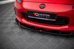 Maxton Parts - Frontlippe V.2 passend für Nissan 370Z FL schwarz Hochglanz
