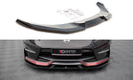 Maxton Parts - Frontlippe V.2 passend für Nissan 370Z Nismo FL schwarz Hochglanz