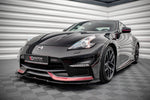 Maxton Parts - Frontlippe V.2 passend für Nissan 370Z Nismo FL schwarz Hochglanz