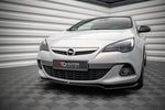 Maxton Parts - Frontlippe V.2 passend für Opel Astra GTC OPC-Line J schwarz Hochglanz