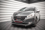 Maxton Parts - Frontlippe V.2 passend für Peugeot 208 GTi Mk1 schwarz Hochglanz