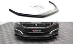 Maxton Parts - Frontlippe V.2 passend für Peugeot 508 GT Mk1 FL schwarz Hochglanz