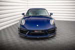 Maxton Parts - Frontlippe V.2 passend für Porsche 911 Carrera Aero / Carrera GTS 992 schwarz Hochglanz