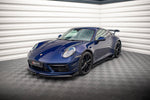 Maxton Parts - Frontlippe V.2 passend für Porsche 911 Carrera Aero / Carrera GTS 992 schwarz Hochglanz