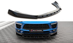 Maxton Parts - Frontlippe V.2 passend für Porsche Macan Mk1 schwarz Hochglanz