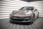 Maxton Parts - Frontlippe V.2 passend für Porsche Panamera / Panamera Diesel 970 schwarz Hochglanz