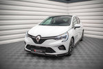 Maxton Parts - Frontlippe V.2 passend für Renault Clio Mk5 schwarz Hochglanz