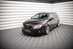 Maxton Parts - Frontlippe V.2 passend für Seat Exeo schwarz Hochglanz