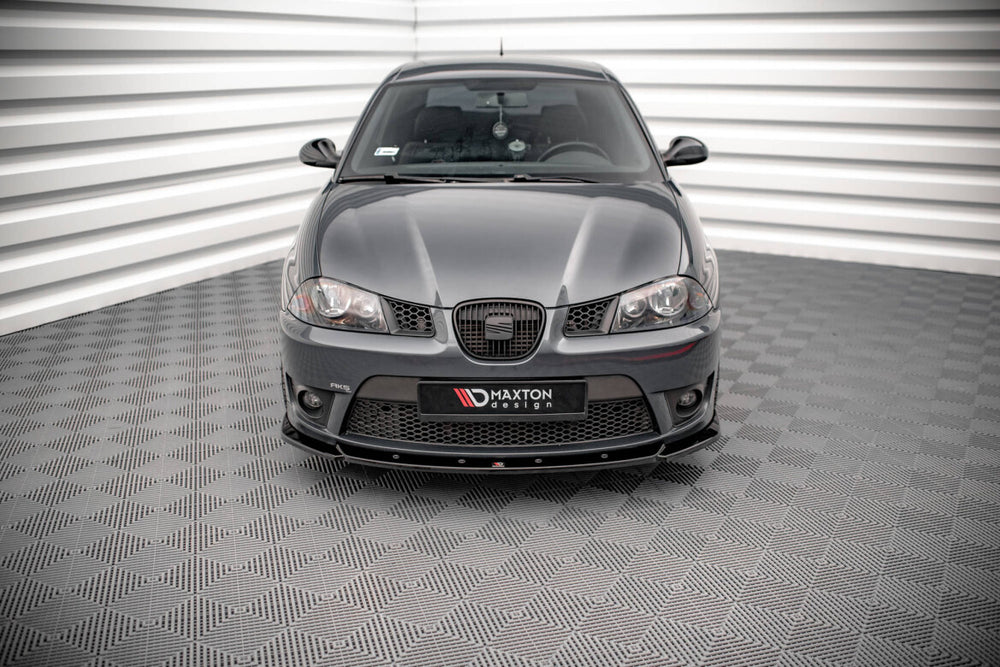 Maxton Parts - Frontlippe V.2 passend für Seat Ibiza CUPRA Mk3 schwarz Hochglanz